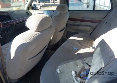 2000 Mercury Grand Marquis Gs из США, поврежденный, VIN 2MEFM74W8YX604610